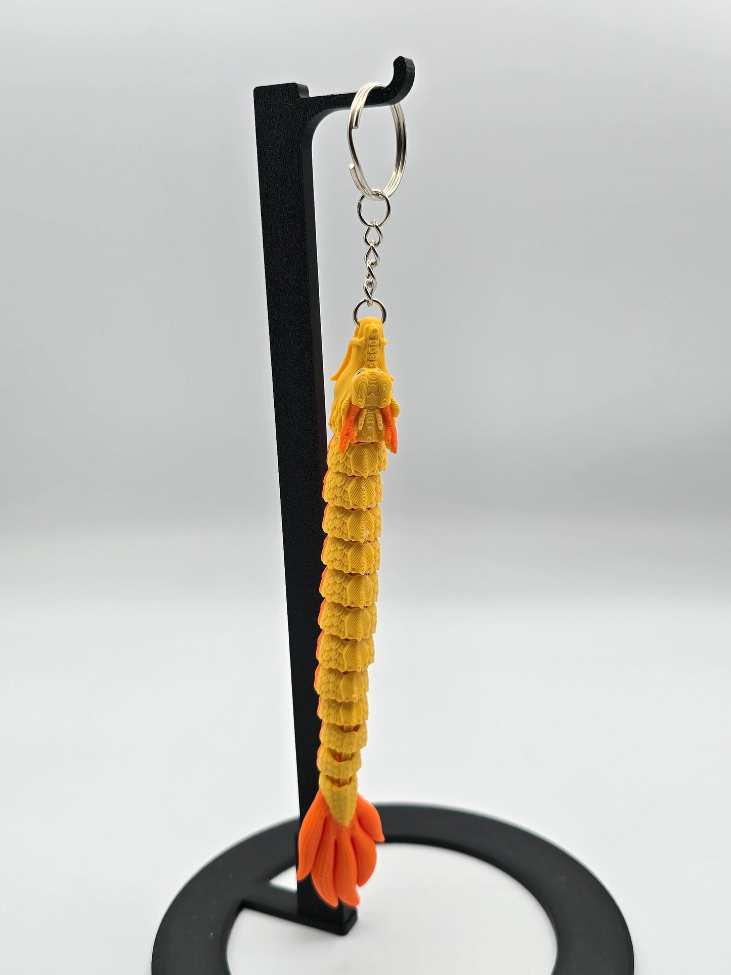 Japanese Dragon Mark II Mini Keychain – 3D Printed Dragon Keychain