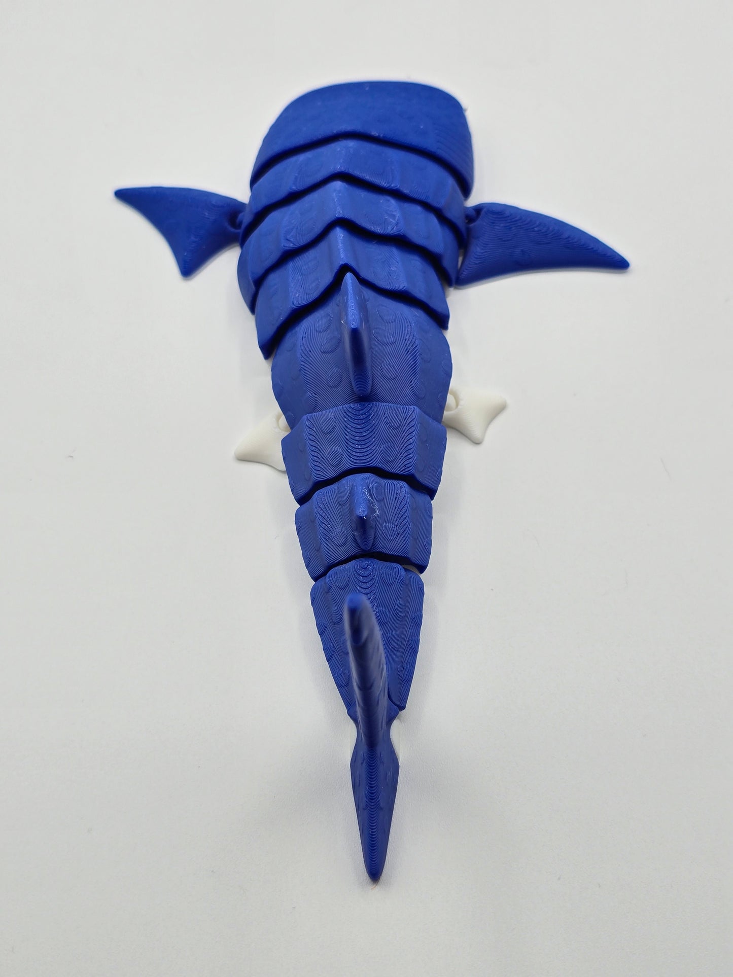 Articulated Whale Shark Figure – Flexible Ocean Desk Decor
