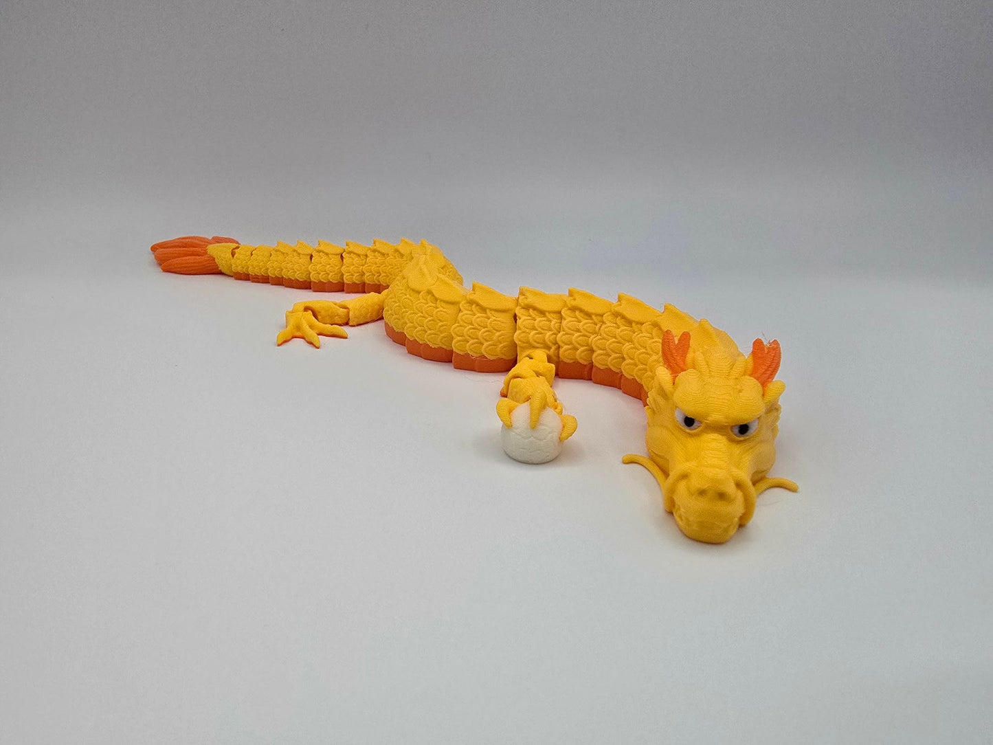Japanese Dragon Mark II  – Articulated Flexi Dragon – 3D Printed Poseable Dragon