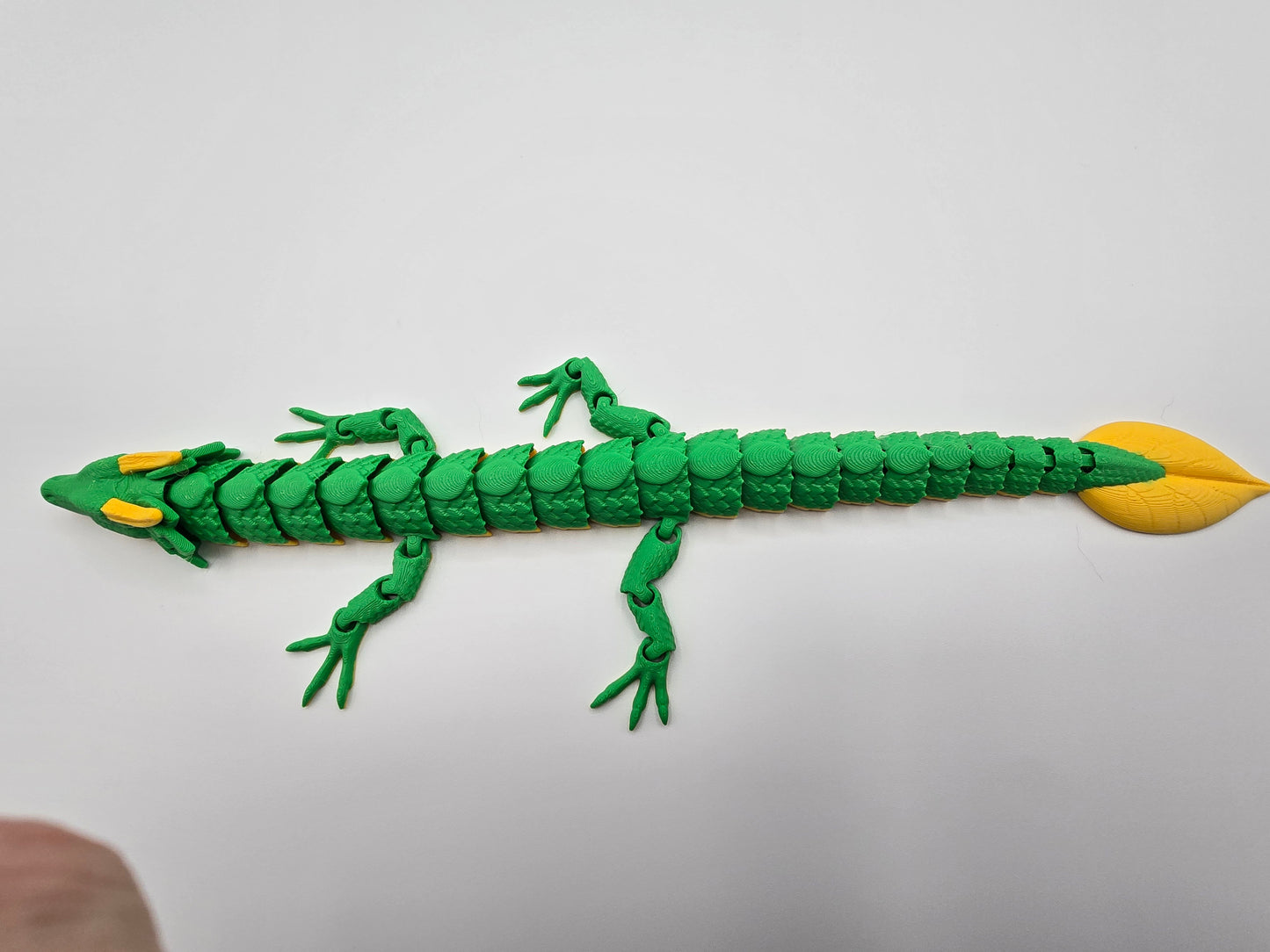 Leaf Dragon Mark II – Articulated Flexi Dragon – 3D Printed Poseable Dragon