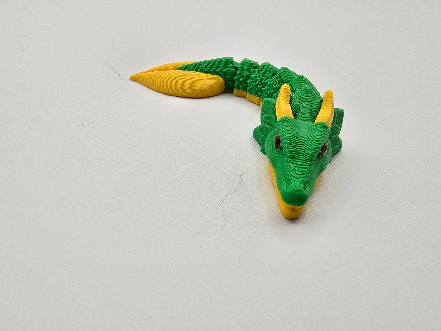 Leaf Dragon Mark II Micro – Articulated Flexi Dragon – 3D Printed Poseable Dragon