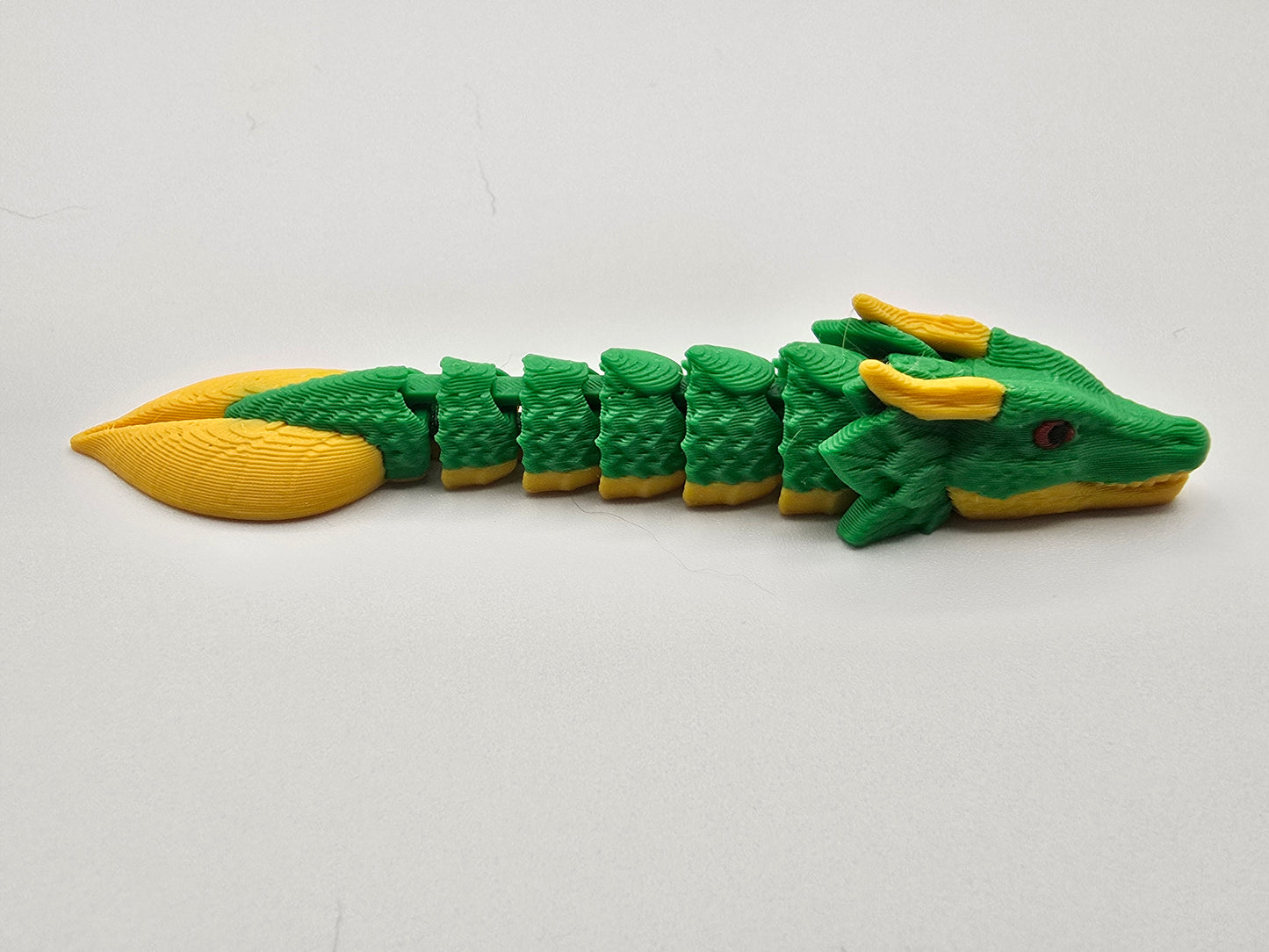 Leaf Dragon Mark II Micro – Articulated Flexi Dragon – 3D Printed Poseable Dragon