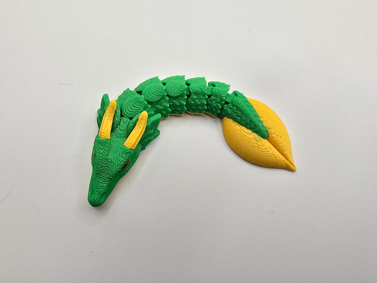 Leaf Dragon Mark II Micro – Articulated Flexi Dragon – 3D Printed Poseable Dragon