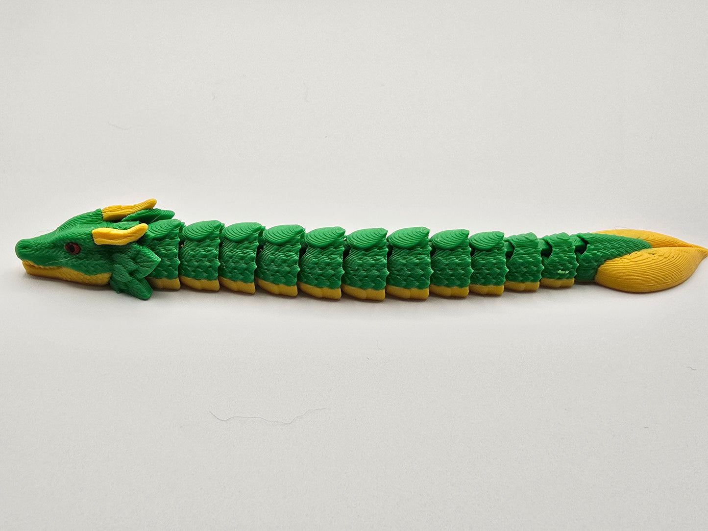 Leaf Dragon Mark II Mini – Articulated Flexi Dragon – 3D Printed Poseable Dragon