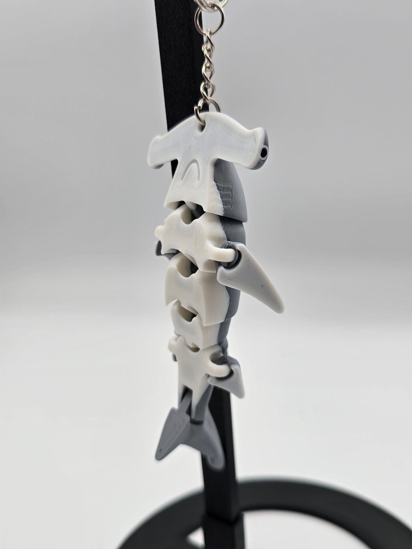 Mini Flexi Hammerhead Shark – Keychain (Nose Hole)