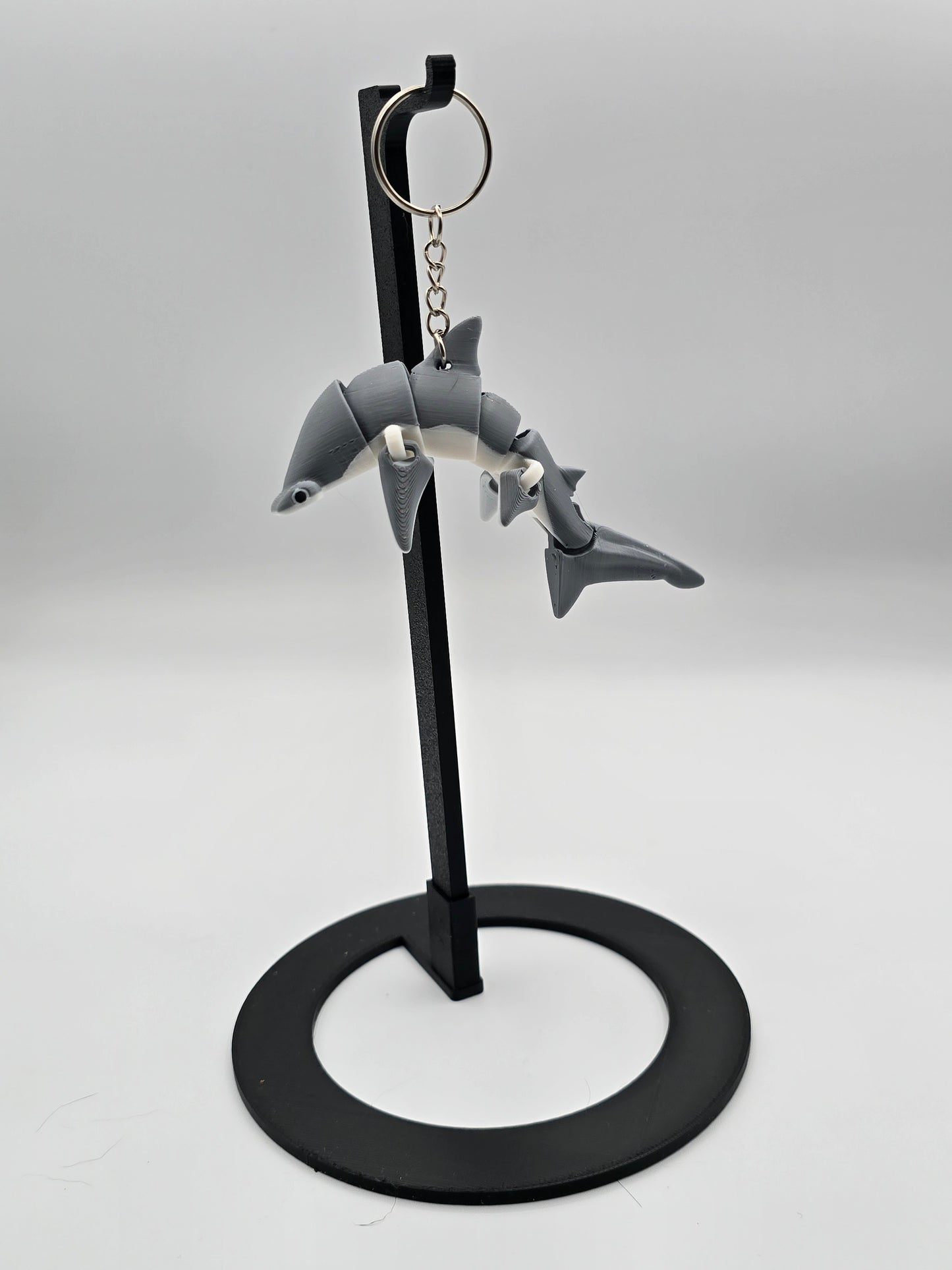 Mini Flexi Hammerhead Shark – Keychain (Fin Hole)