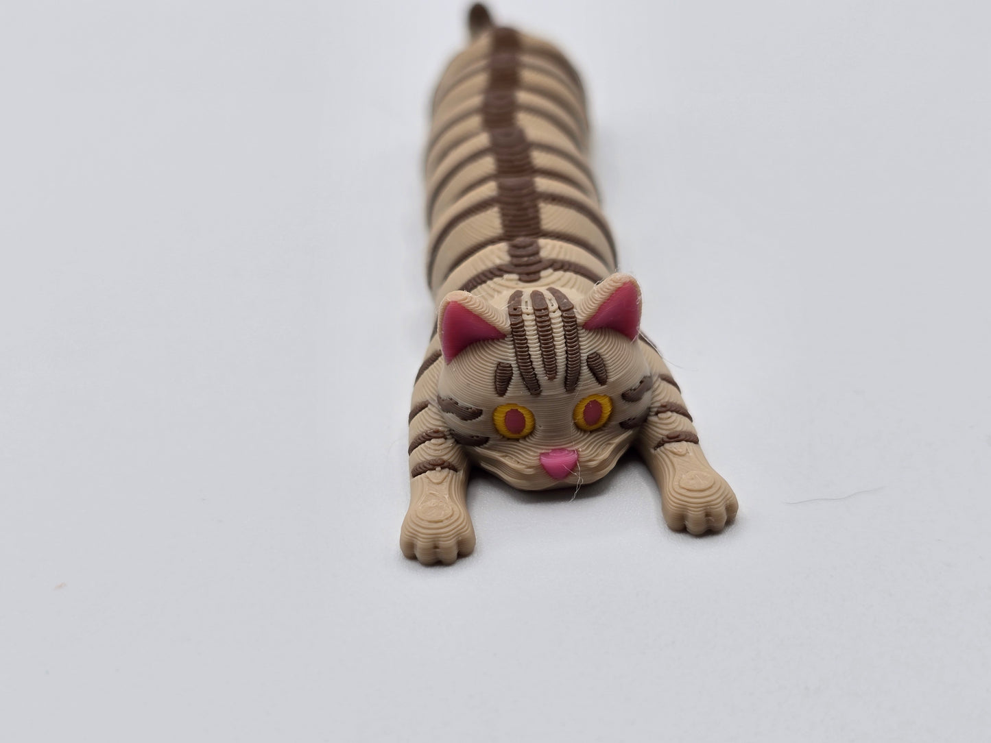 Tabby Flexi Cat – Long Articulated Figure