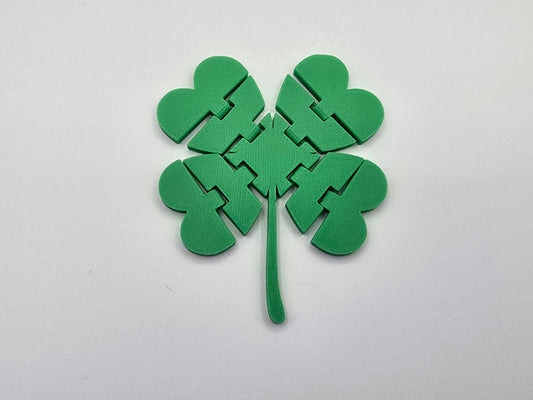 Lucky 4 Leaf Clover Fidget Toy