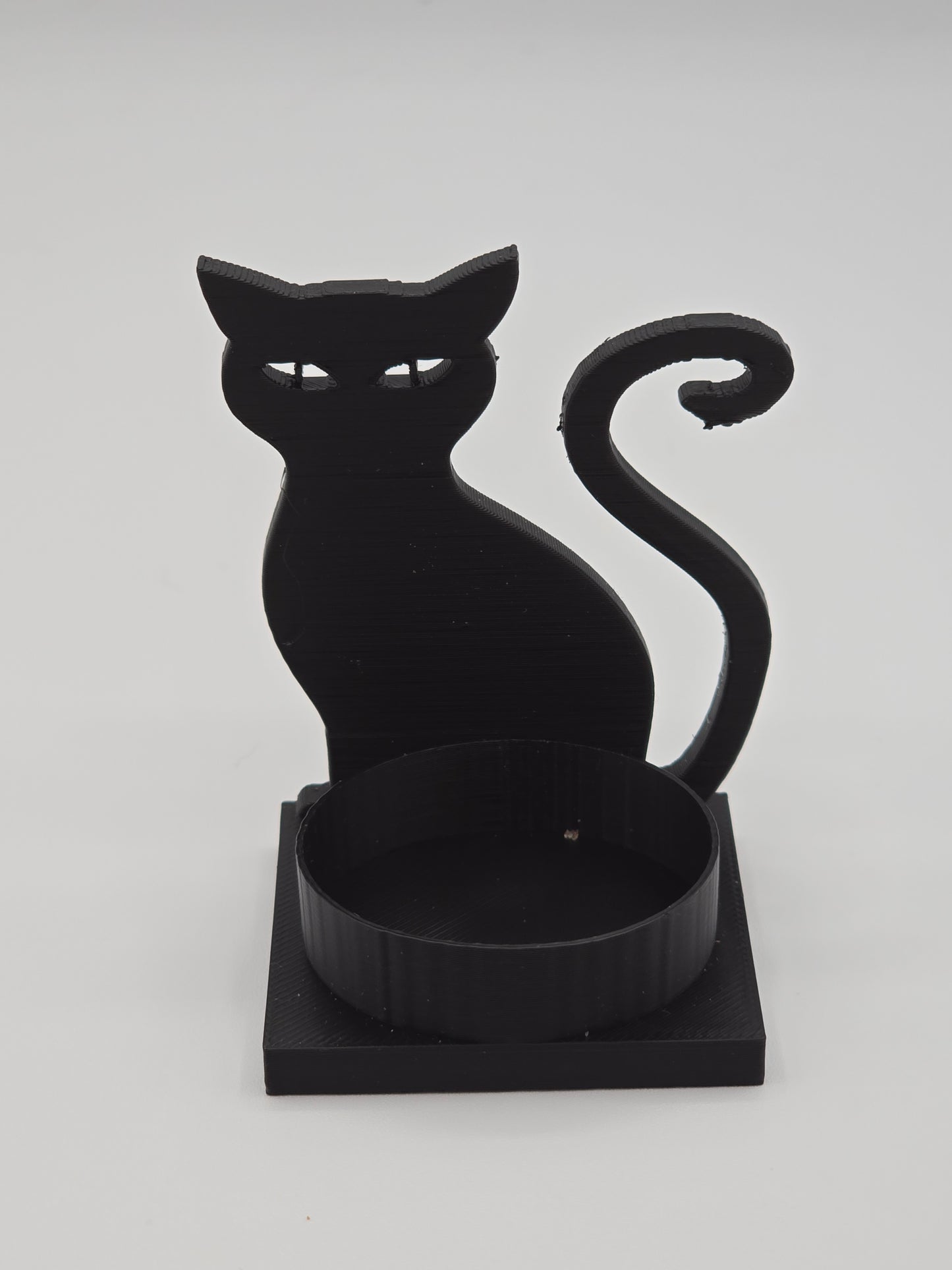 Mini Halloween Cat Tea Light Holder