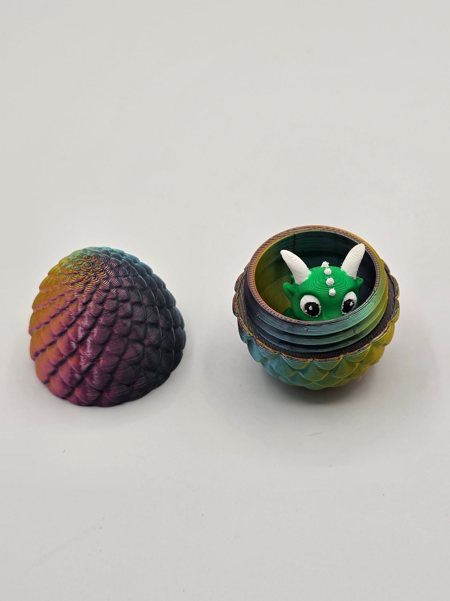 Baby Dragon with Egg