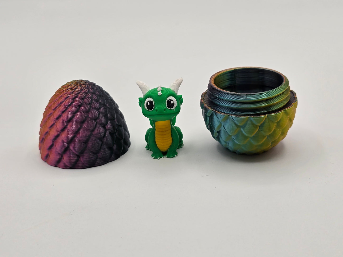 Baby Dragon with Egg