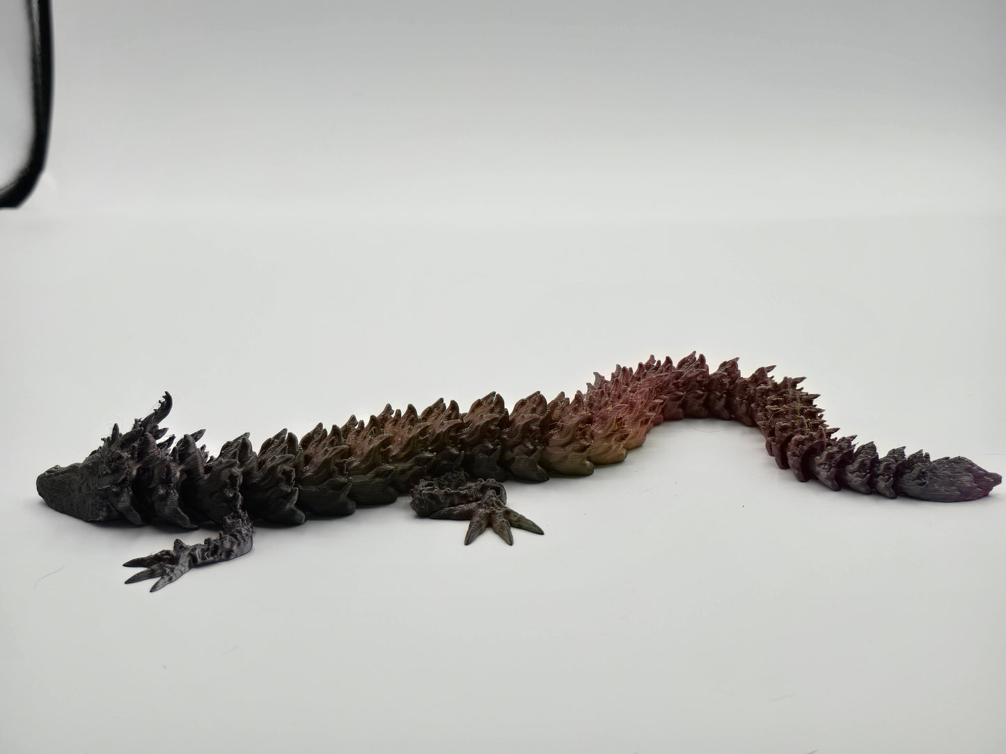 Fire Dragon – Articulated Flexi Dragon – 3D Printed Poseable Dragon