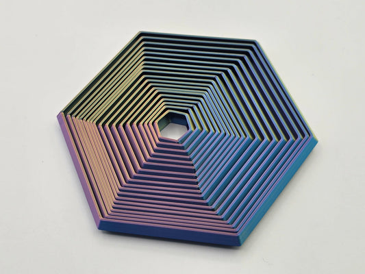 19 Ring Hexagon Fidget Toy