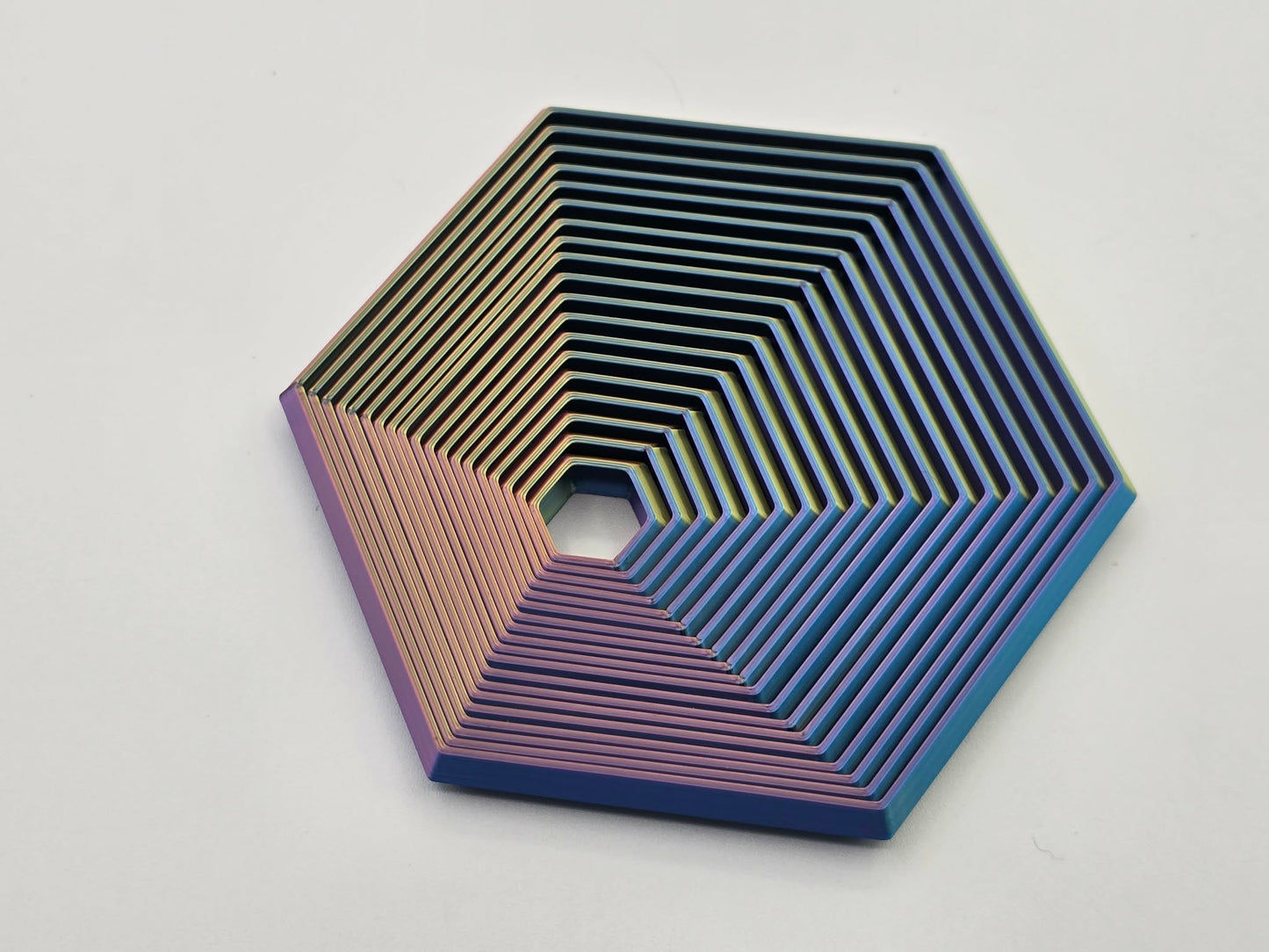 19 Ring Hexagon Fidget Toy