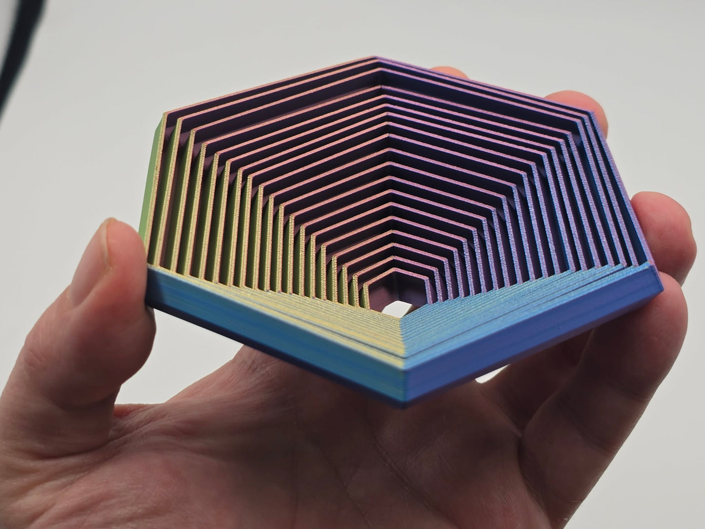19 Ring Hexagon Fidget Toy