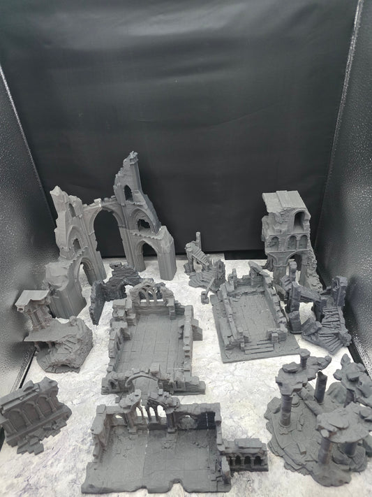 The Forsaken Ruins by Lita Minis | Modular 32mm Terrain Set